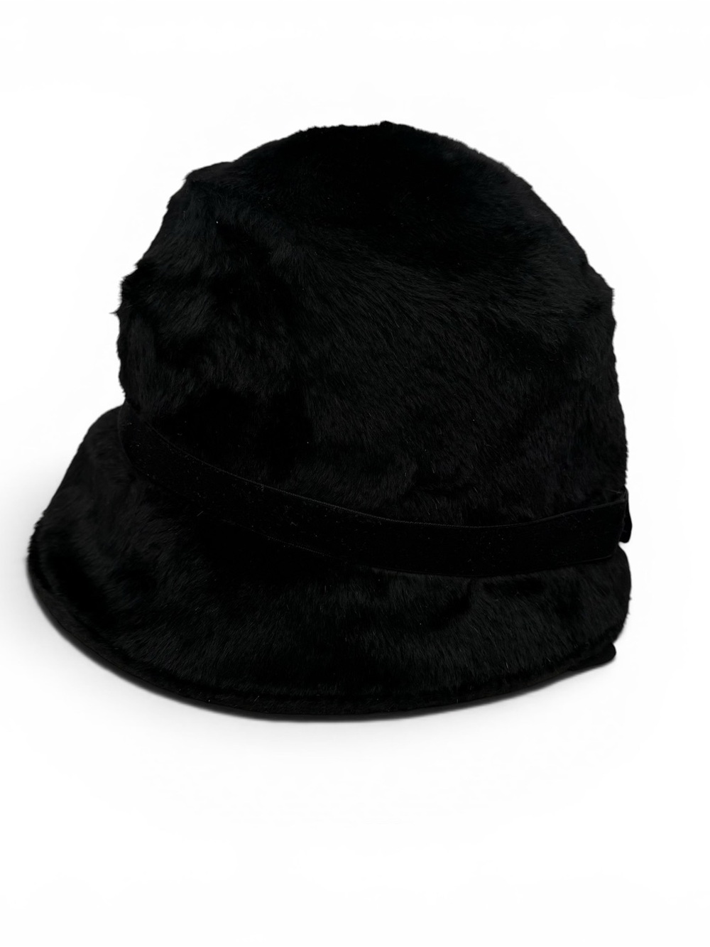 I.Magnin & Co. Duchess Black Fur Hat